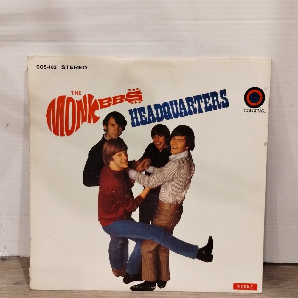 The Monkees Headquarters COS-103 Vinyl Record 1967